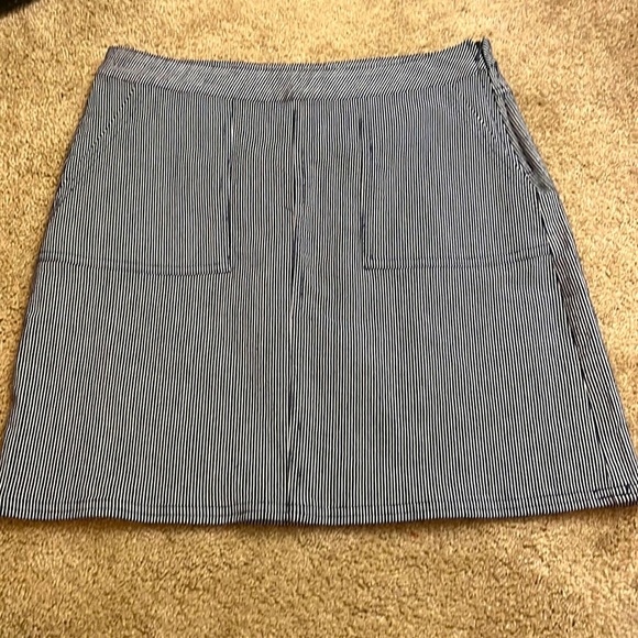 Nautical striped Prana skirt size 4 - Picture 1 of 6